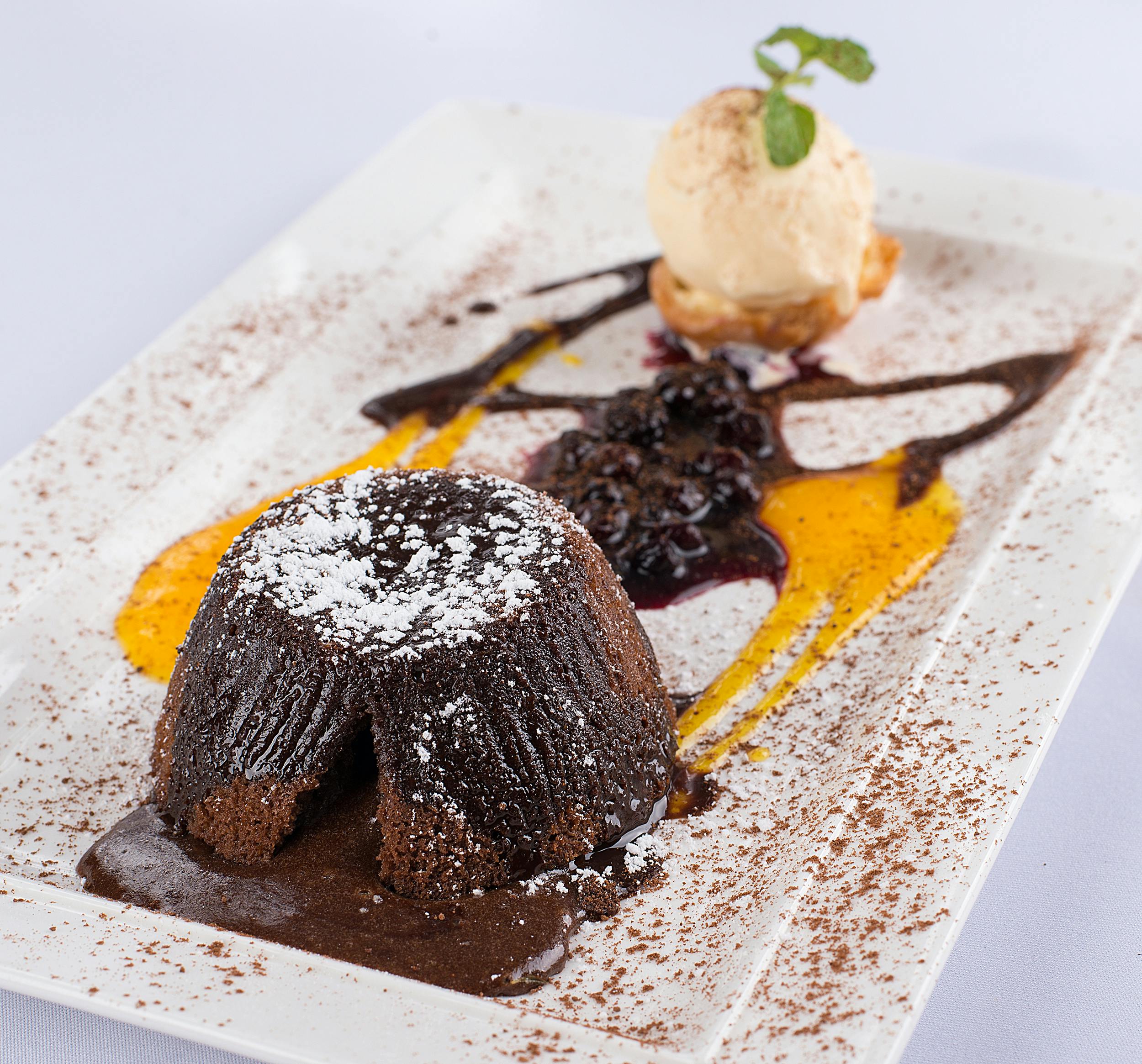Dark Chocolate Lava Cake